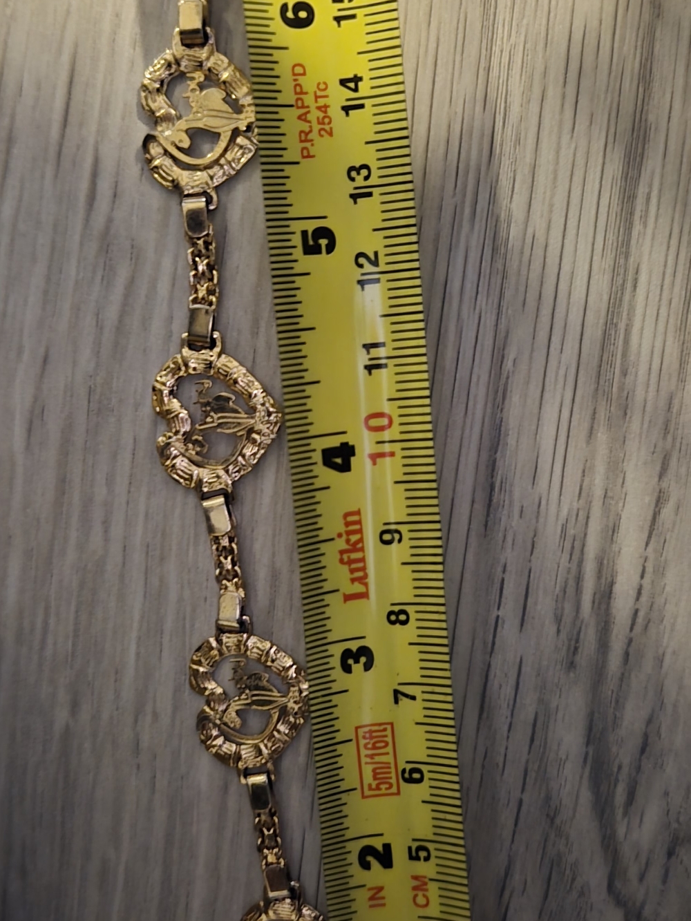 18K GF Baby Phat Bracelet - Picture 5 of 6